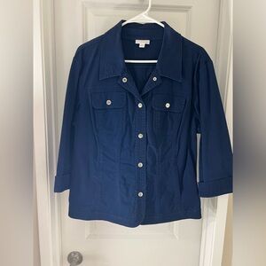 Westport Dark Blue Utility Jacket